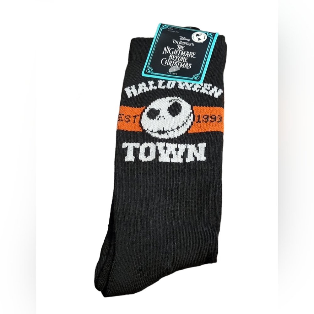 NWT Nightmare Before Christmas Socks Halloween Socks Jack Skellington Socks